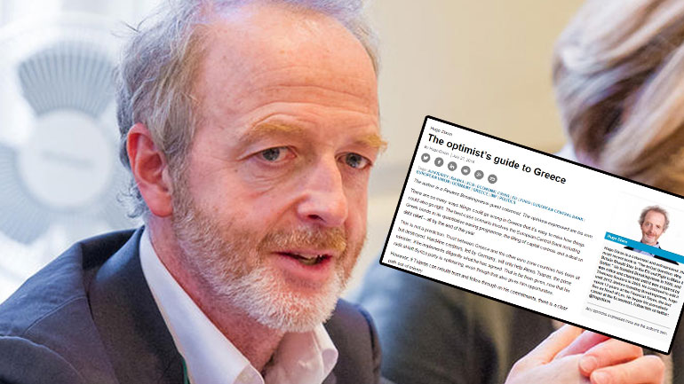 Χιούγκο Ντίξον: Ο «οδηγός αισιοδοξίας» για την Ελλάδα